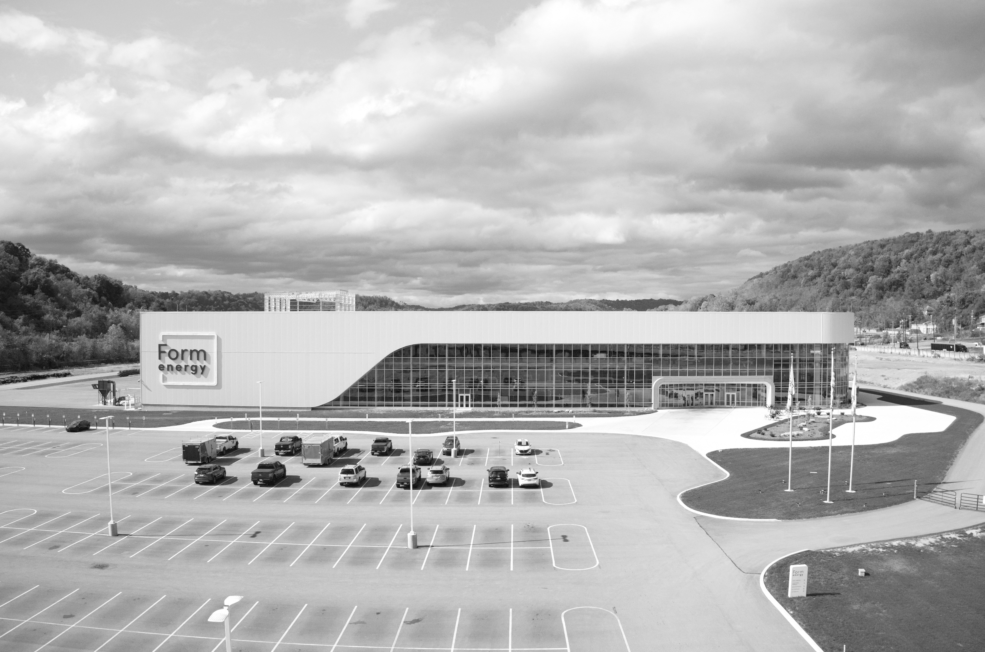 Form Energy, Weirton, WV (black & white)