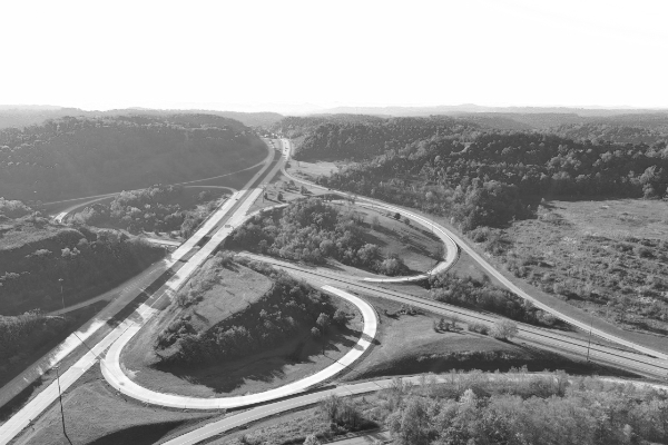 Rt's 43 & 70 (black & white)