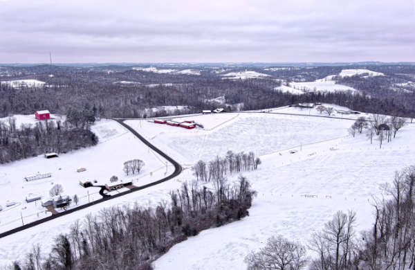 Melting snow. Charleroi, PA (color)