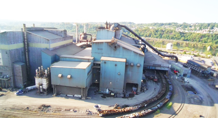 Edgar Thomson Works. Braddock, PA (color)